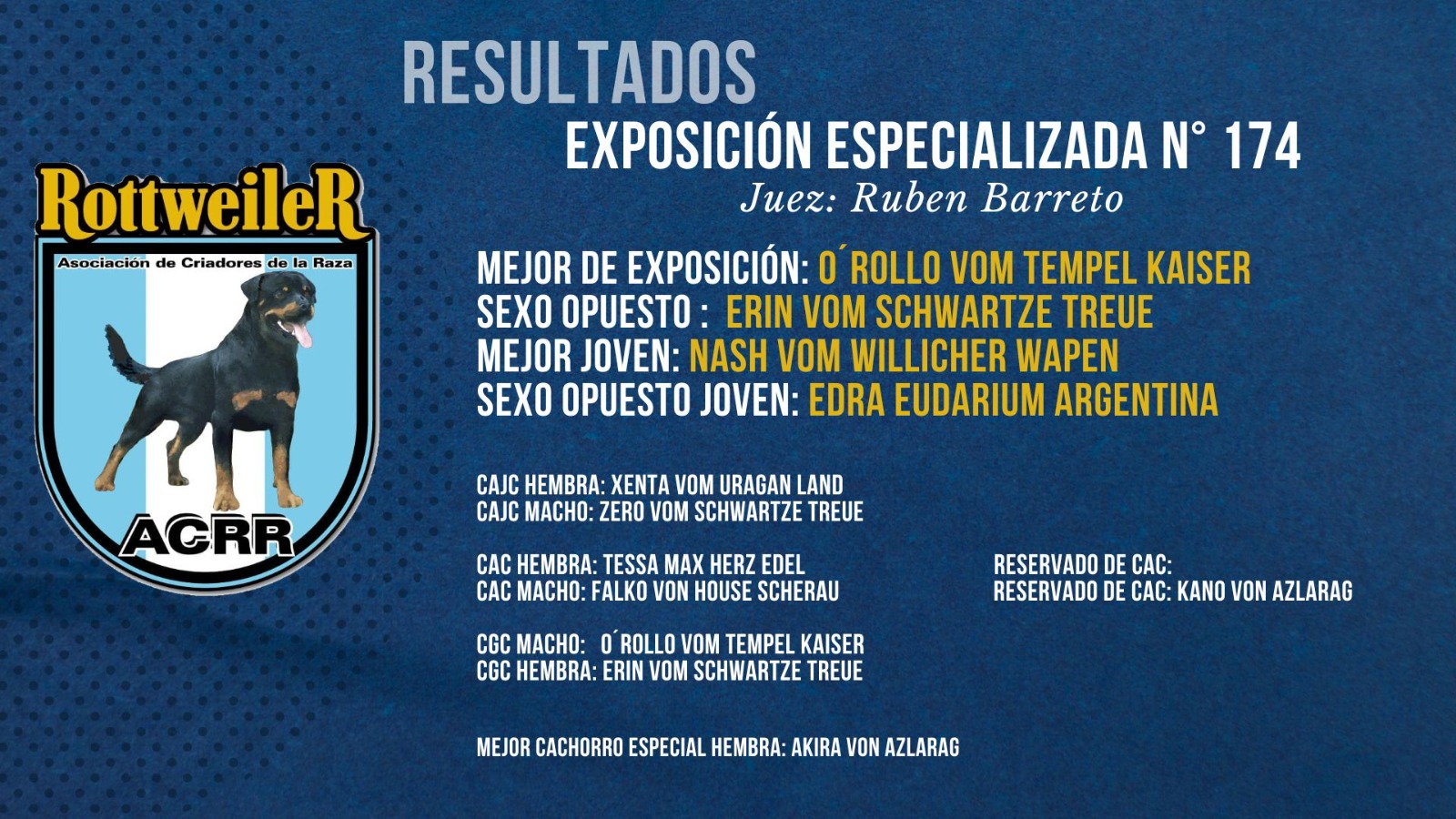 resultados mejores de exposicion 174